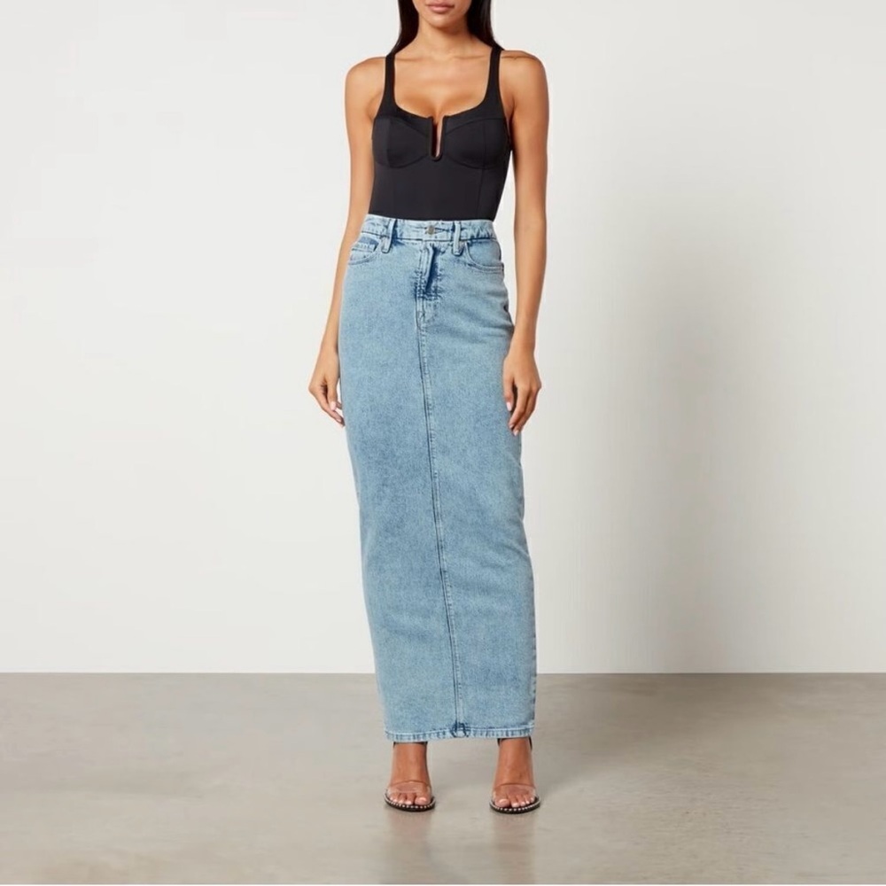 NWT Good American zipper skirt